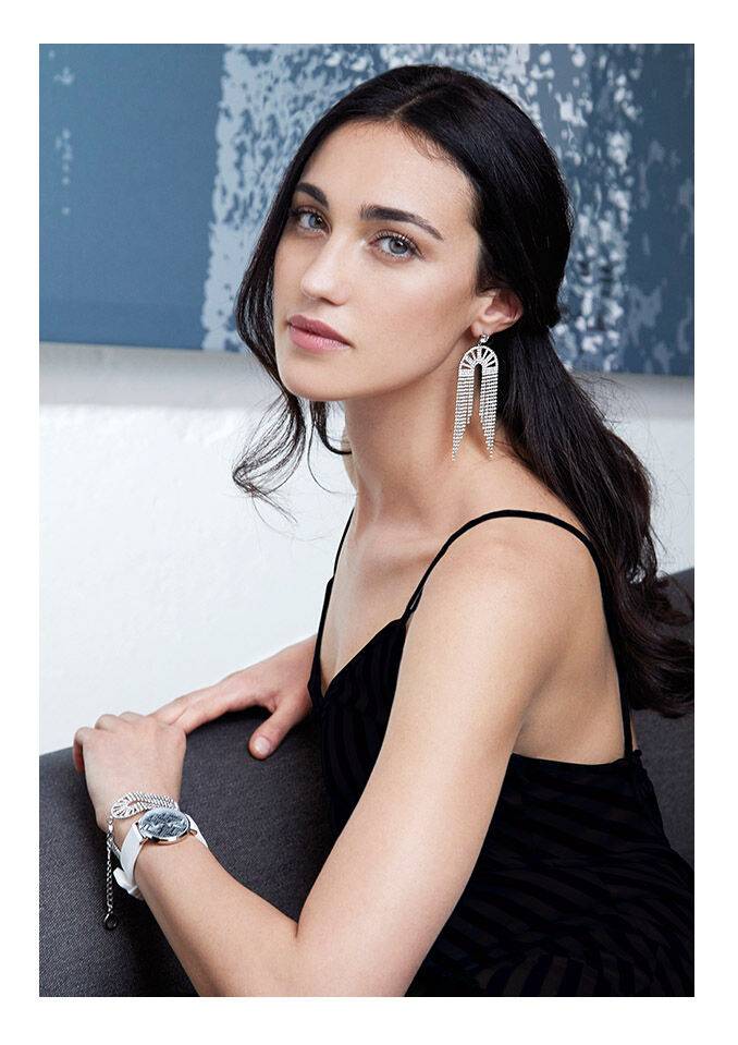 Ottaviani Orecchini con strass e cristalli Ultimi due giorni