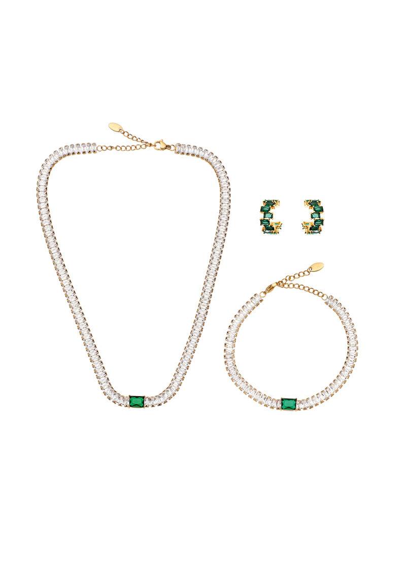 Ottaviani Bracciale dorato con cristalli Offerta speciale