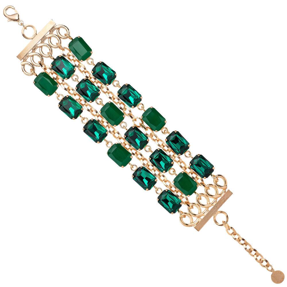 Ottaviani Bracciale dorato con cristalli Fornitura limitata