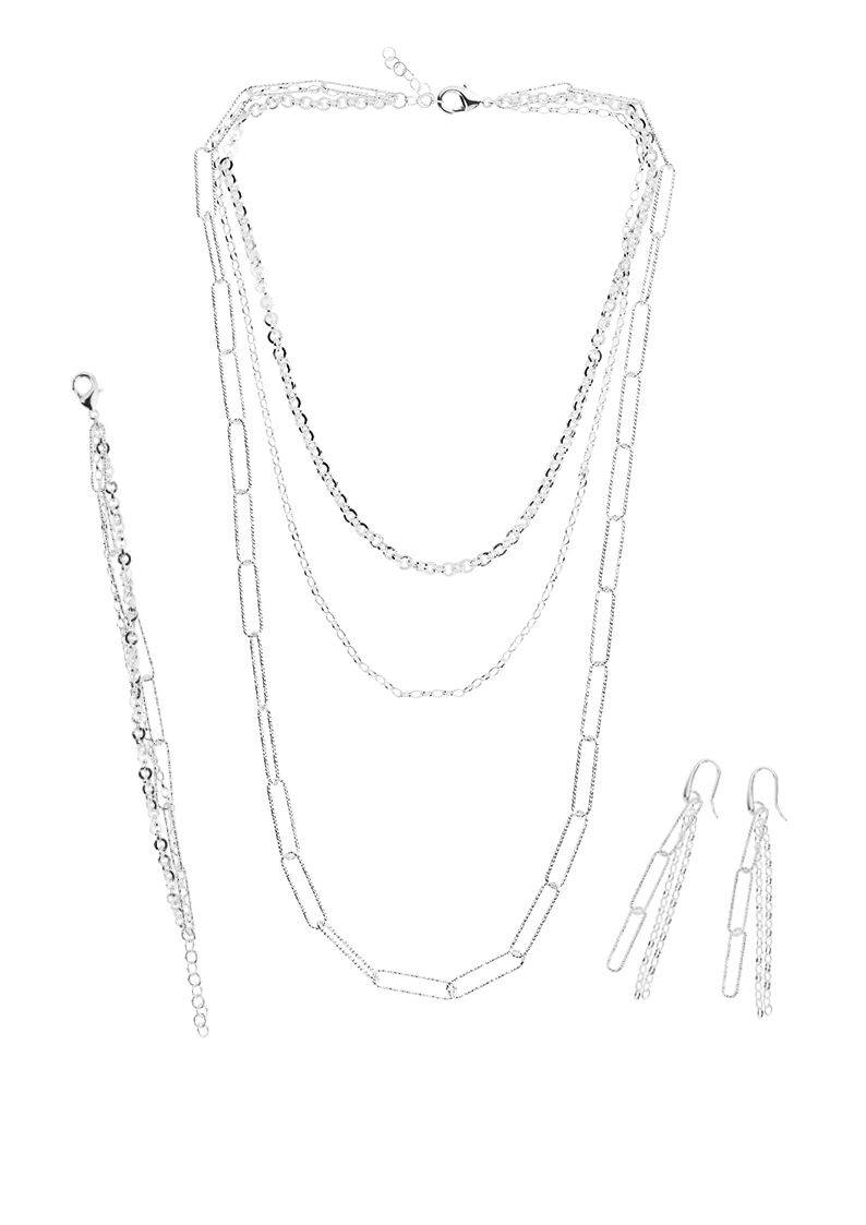 Ottaviani Orecchini in argento rodiato Only for today