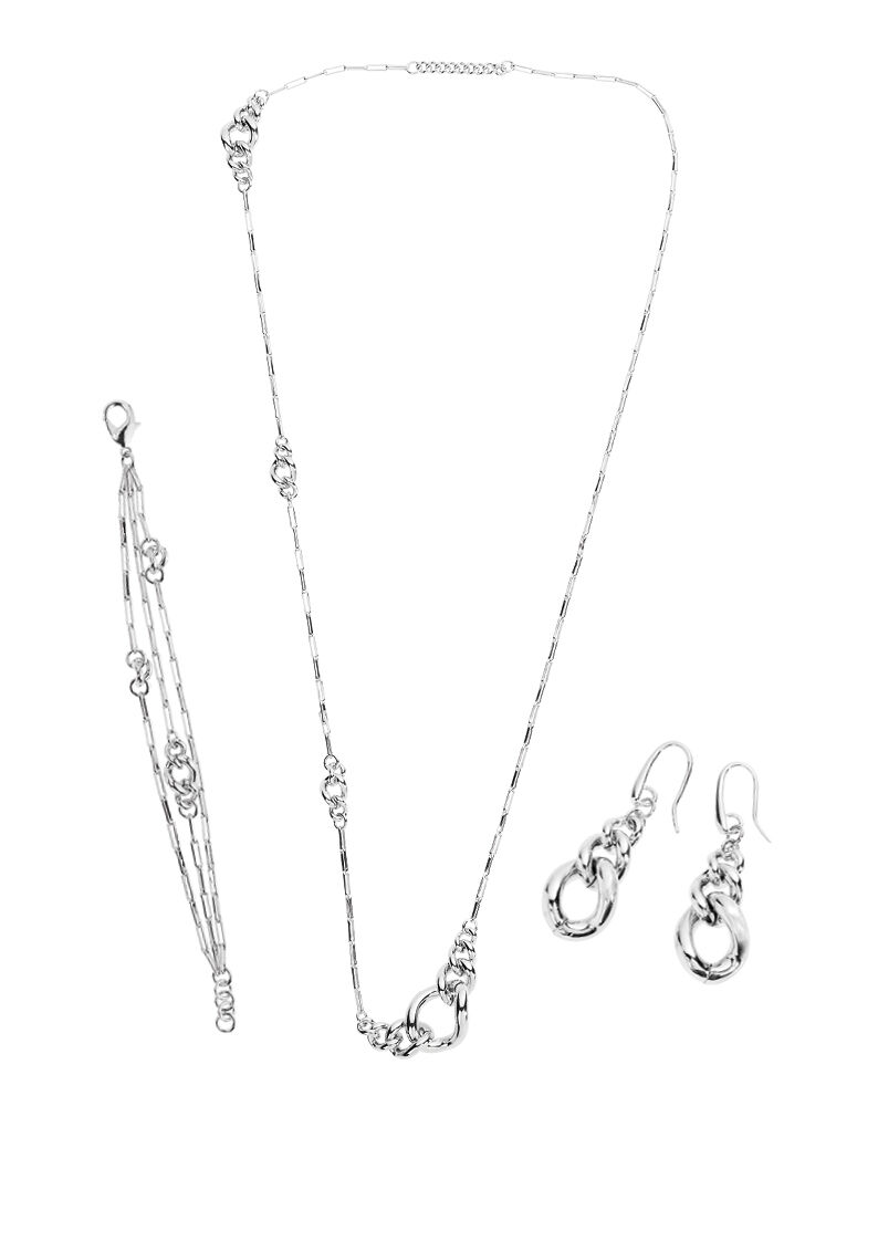Ottaviani Orecchini in argento rodiato Offerta speciale della fabbrica