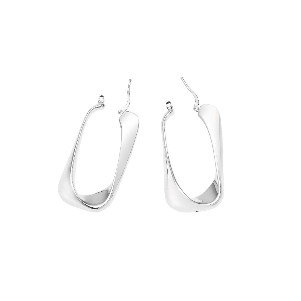 Ottaviani Orecchini "jersey" in argento Super sconto