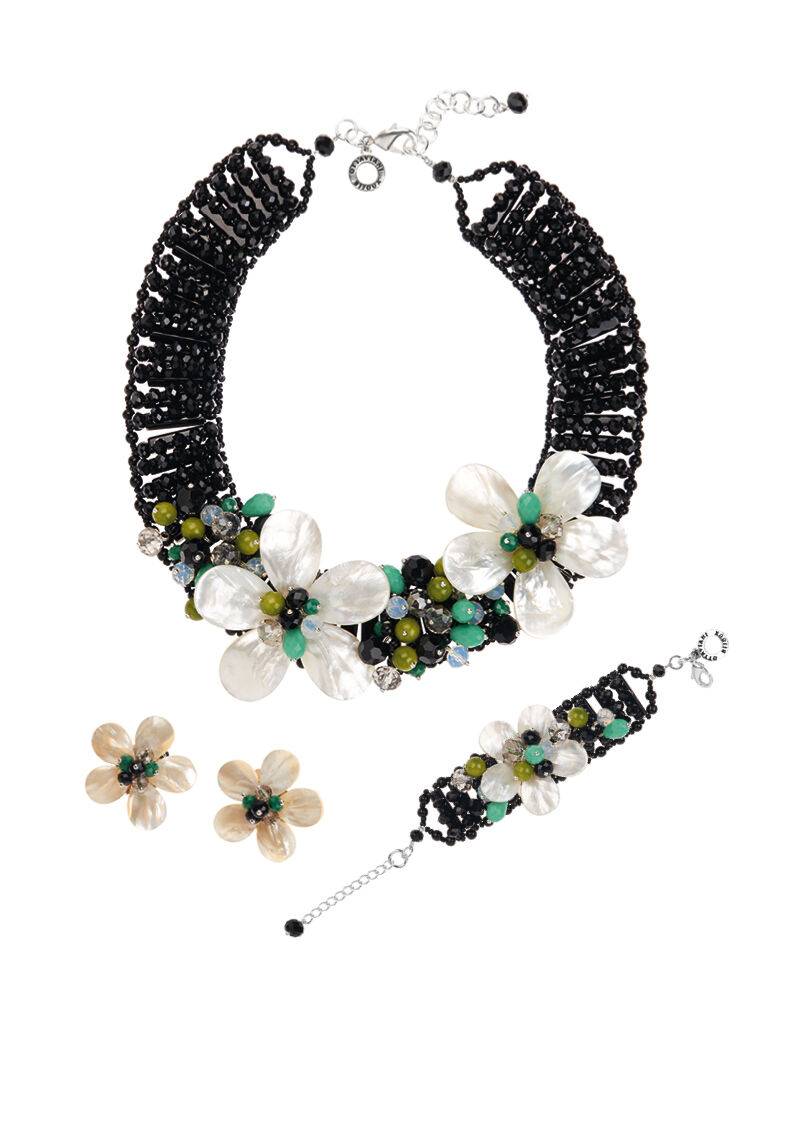 Ottaviani Bracciale con cristalli e madreperla Fino Al -60%