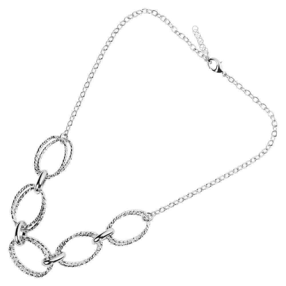 Ottaviani Collana in argento rodiato Shopping Online