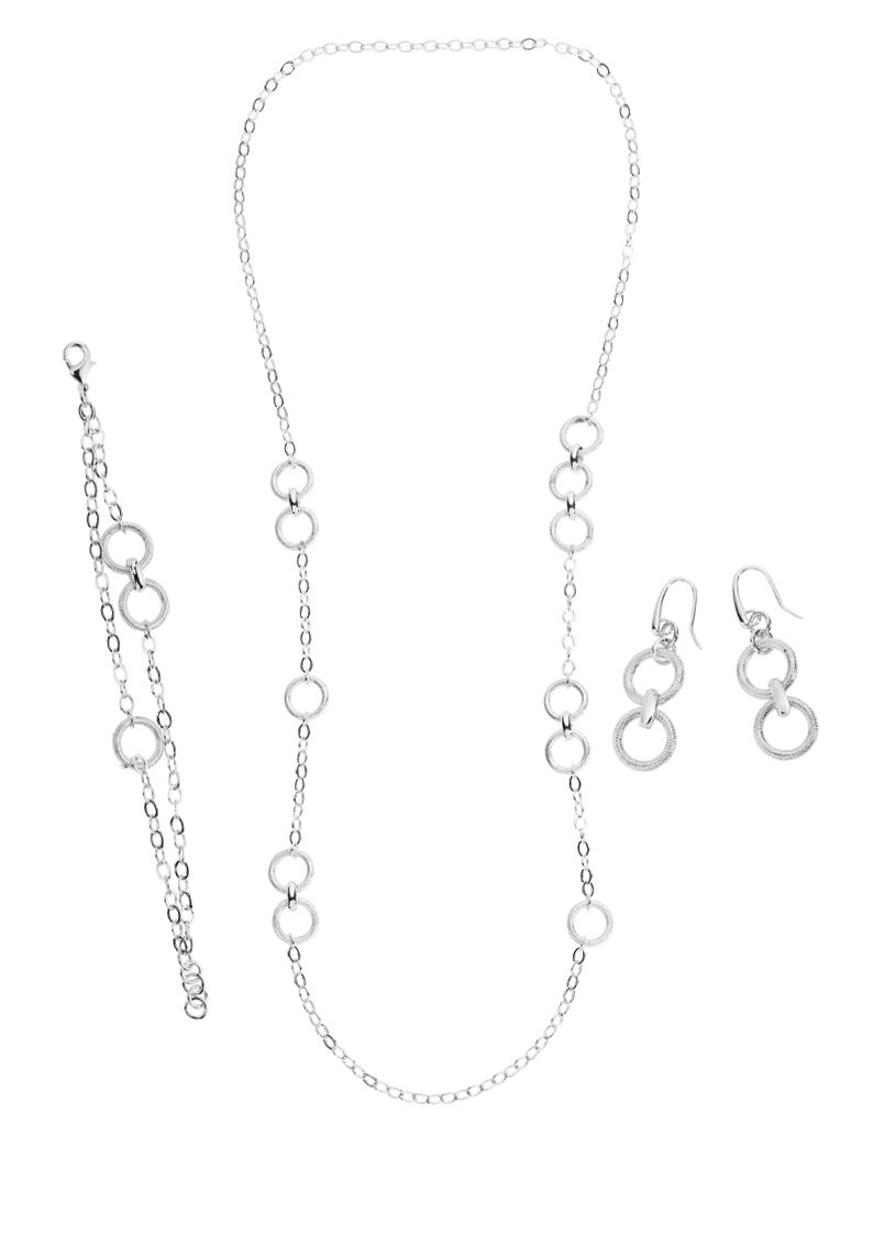 Ottaviani Bracciale in argento rodiato Online
