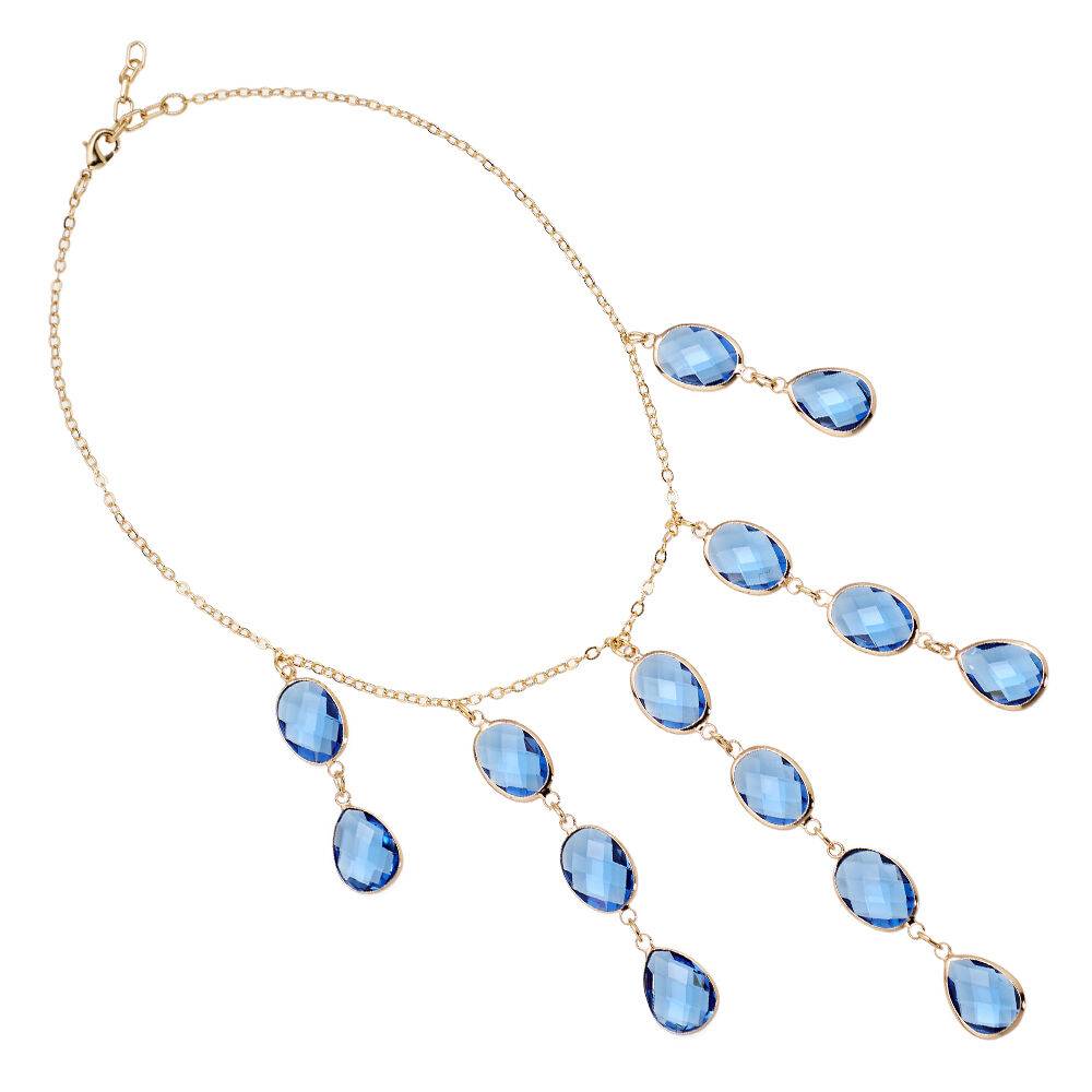 Ottaviani Collana dorata con cristalli Vendita Calda