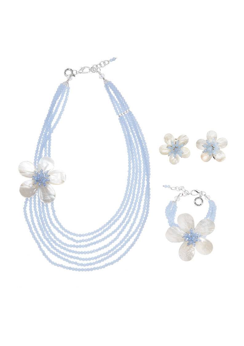 Ottaviani Bracciale con madreperla e perline Nuova