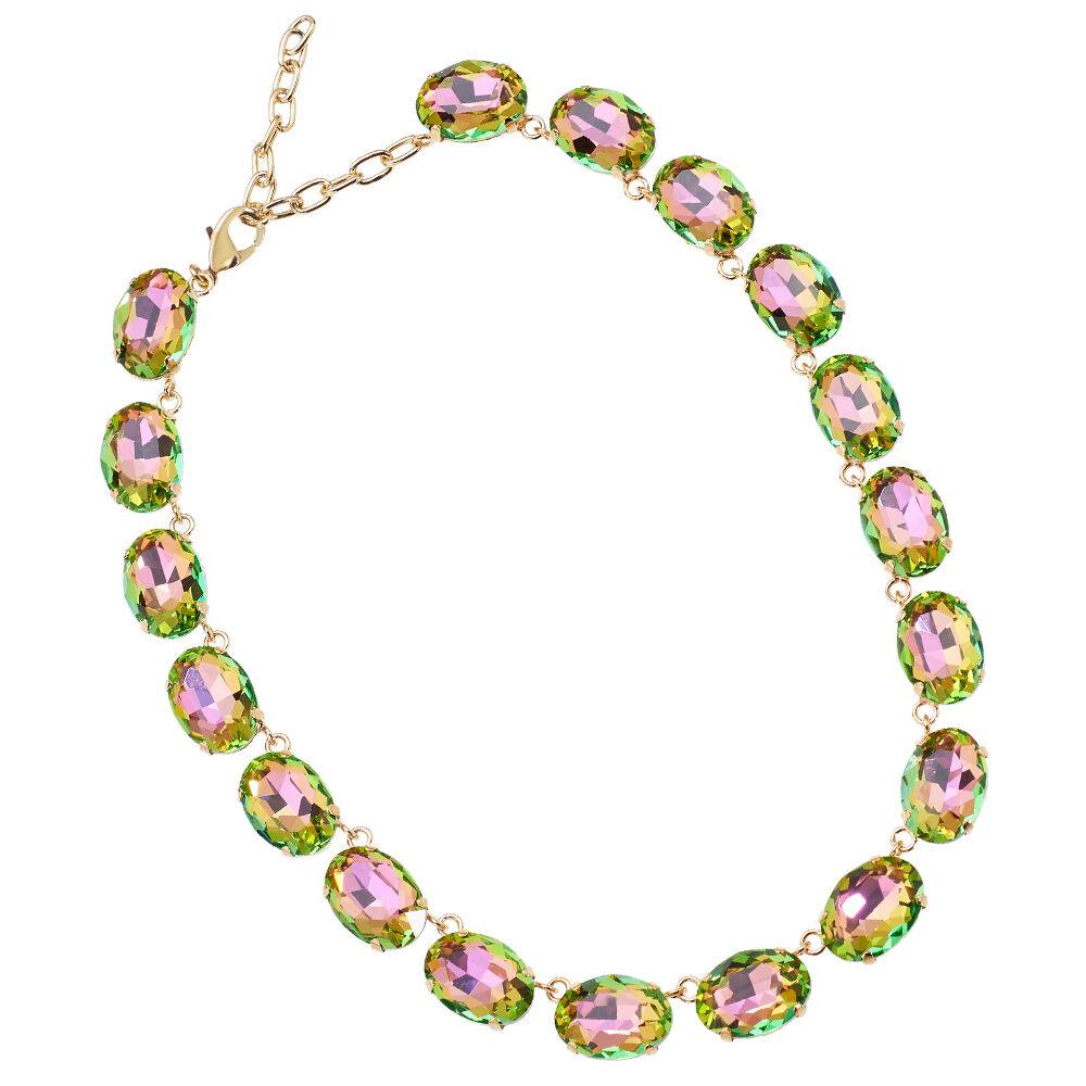 Ottaviani Collana dorata con cristalli Vendita calda