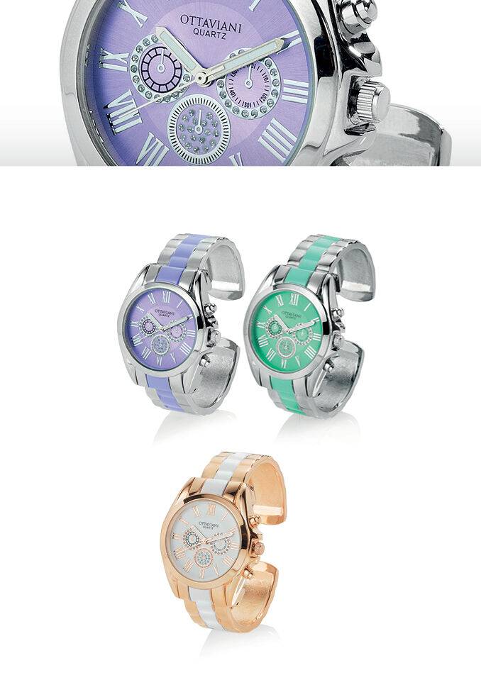Ottaviani Quarzo viola bangle Negozi Online