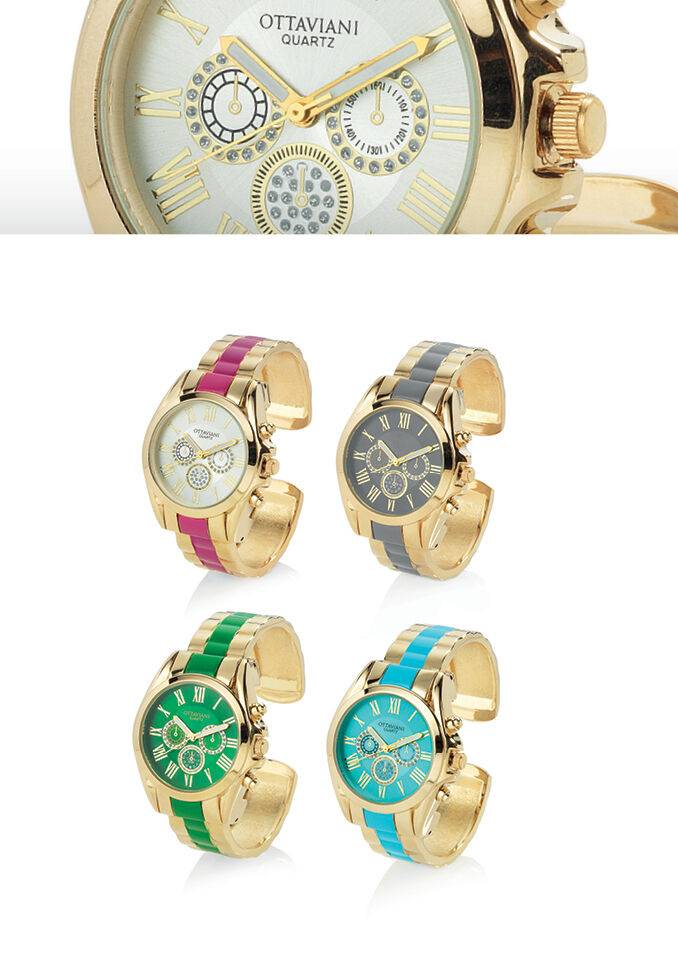 Ottaviani Quarzo verde bangle Acquista Ora