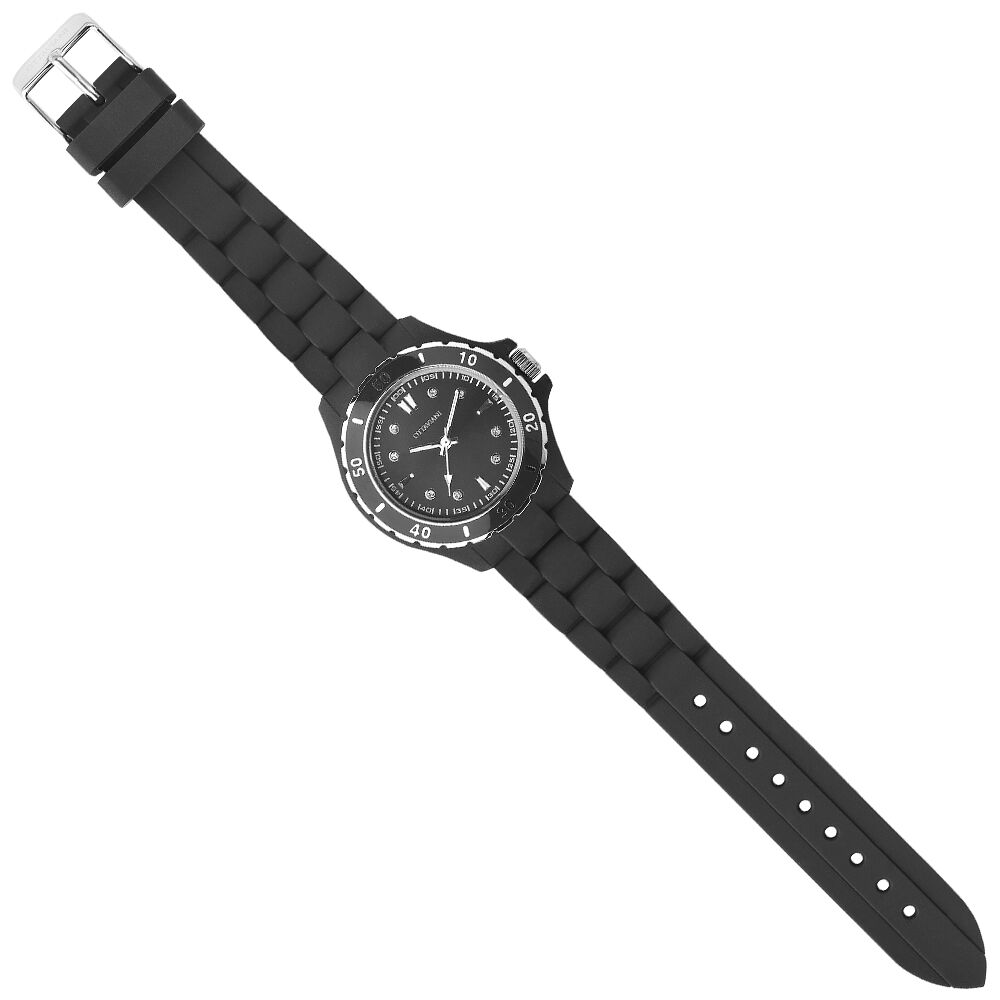 Ottaviani Quarzo silicone nero Sottocosto