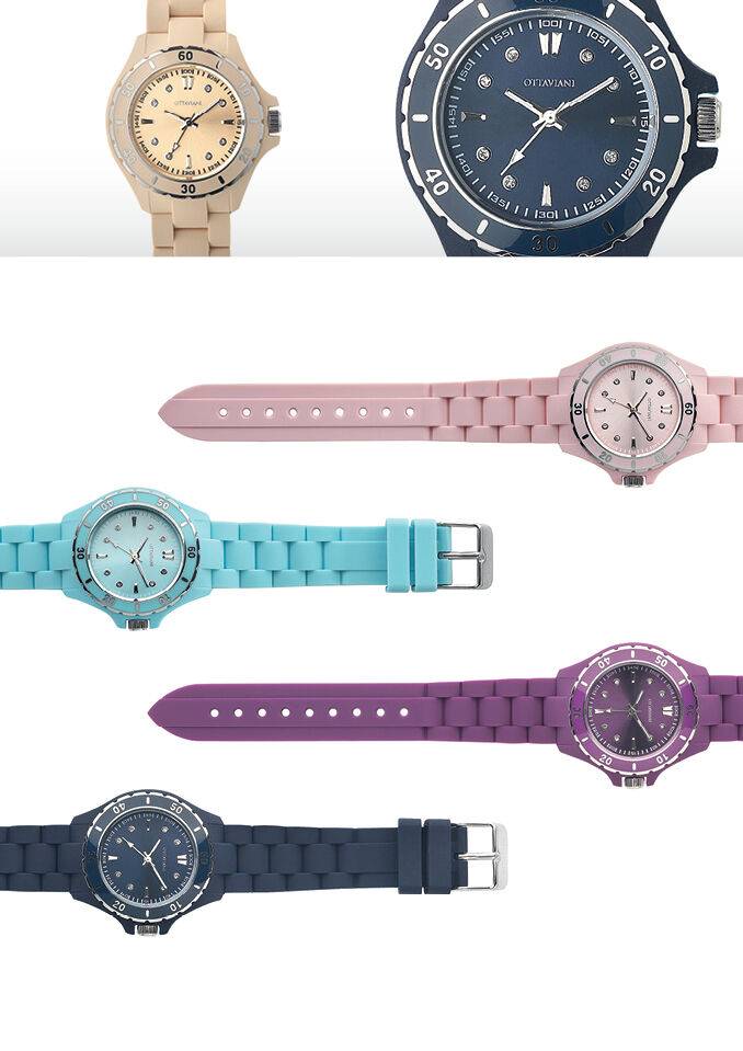 Ottaviani Quarzo silicone blu Presa