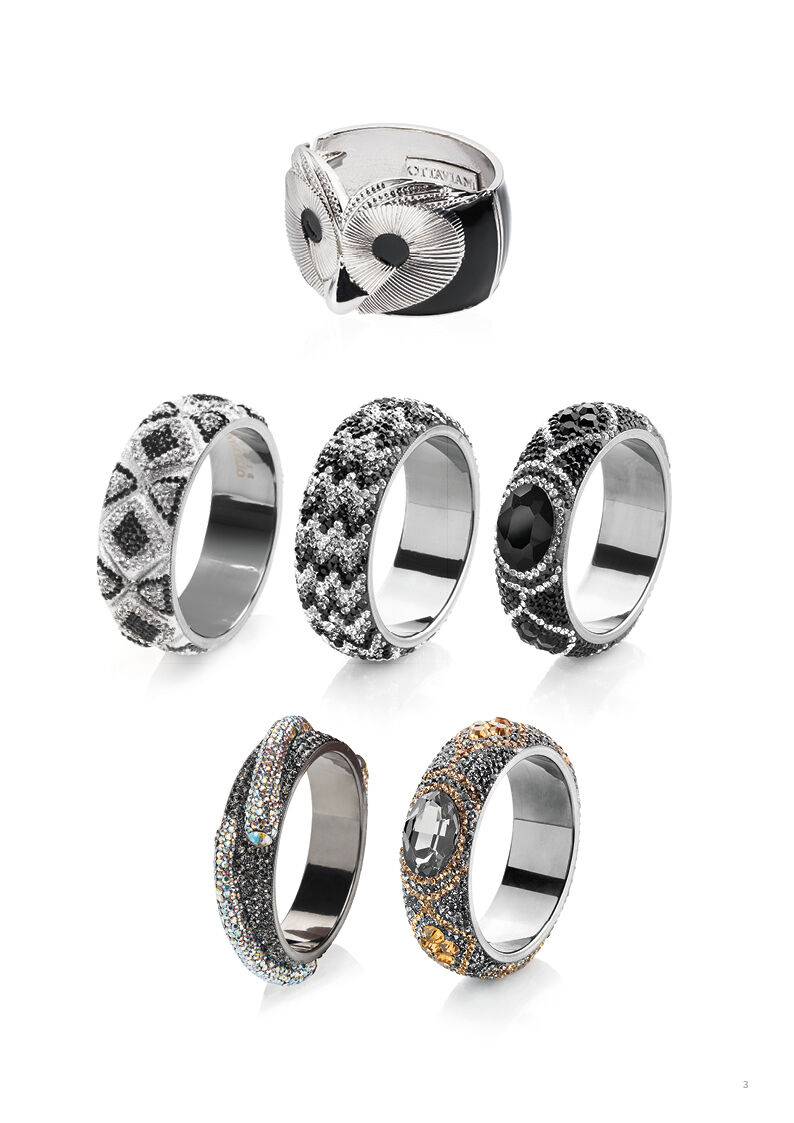 Ottaviani Bangle con strass Black Friday