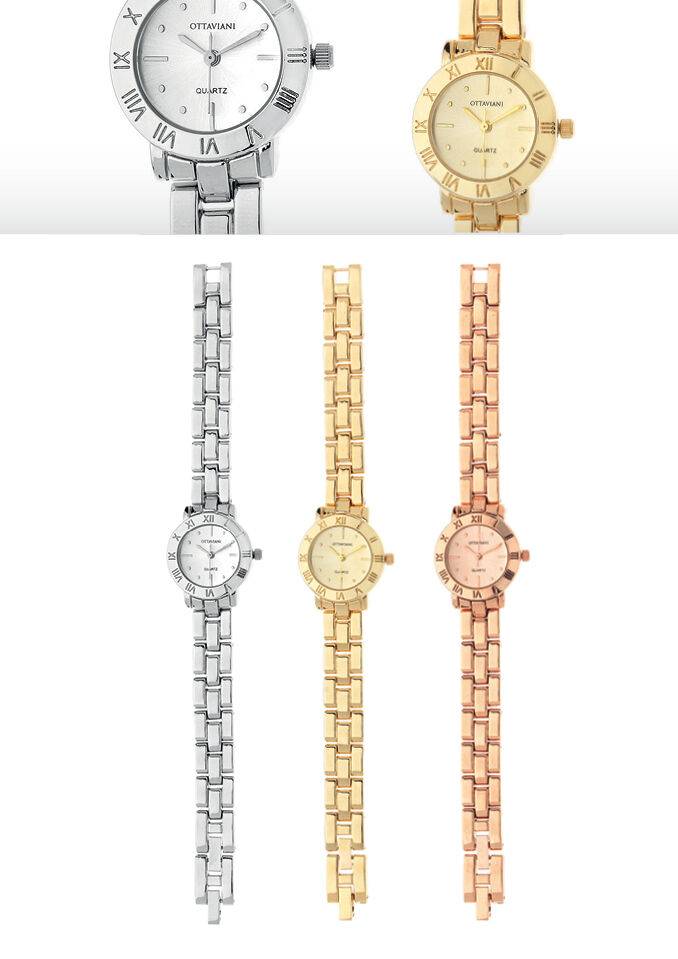 Ottaviani Quarzo quadrante silver Offerta Giorno del Papà