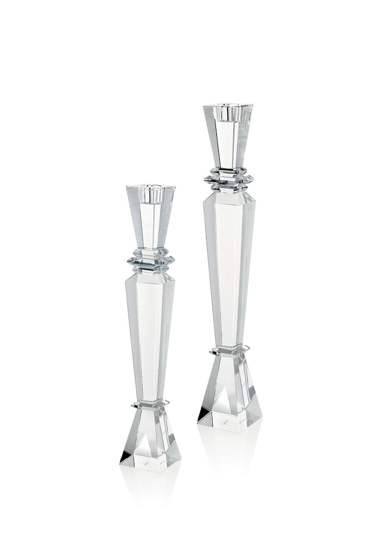 Ottaviani Candeliere in cristallo h.cm.37 Super sconto