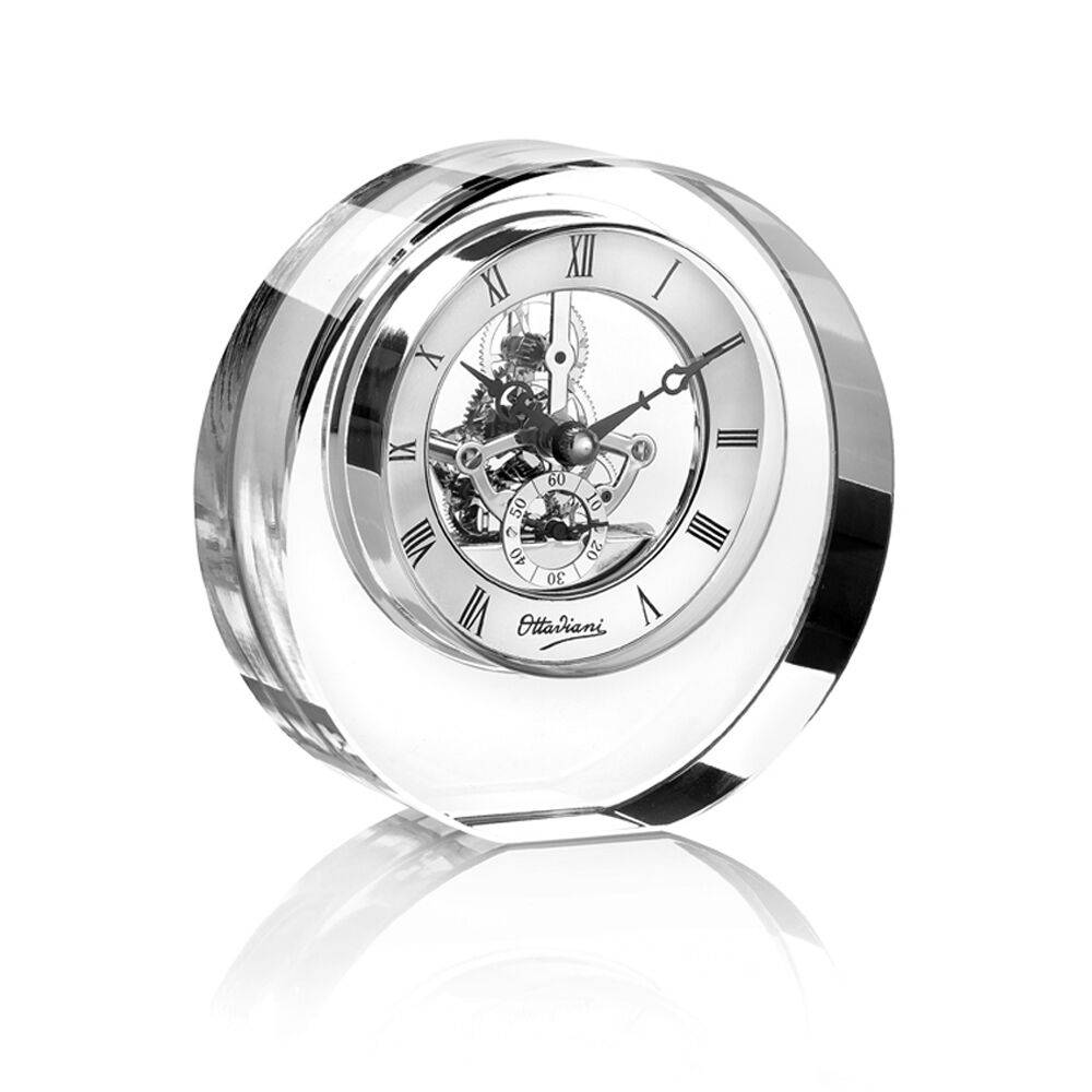 Ottaviani Orologio tondo cristallo Esporta salva