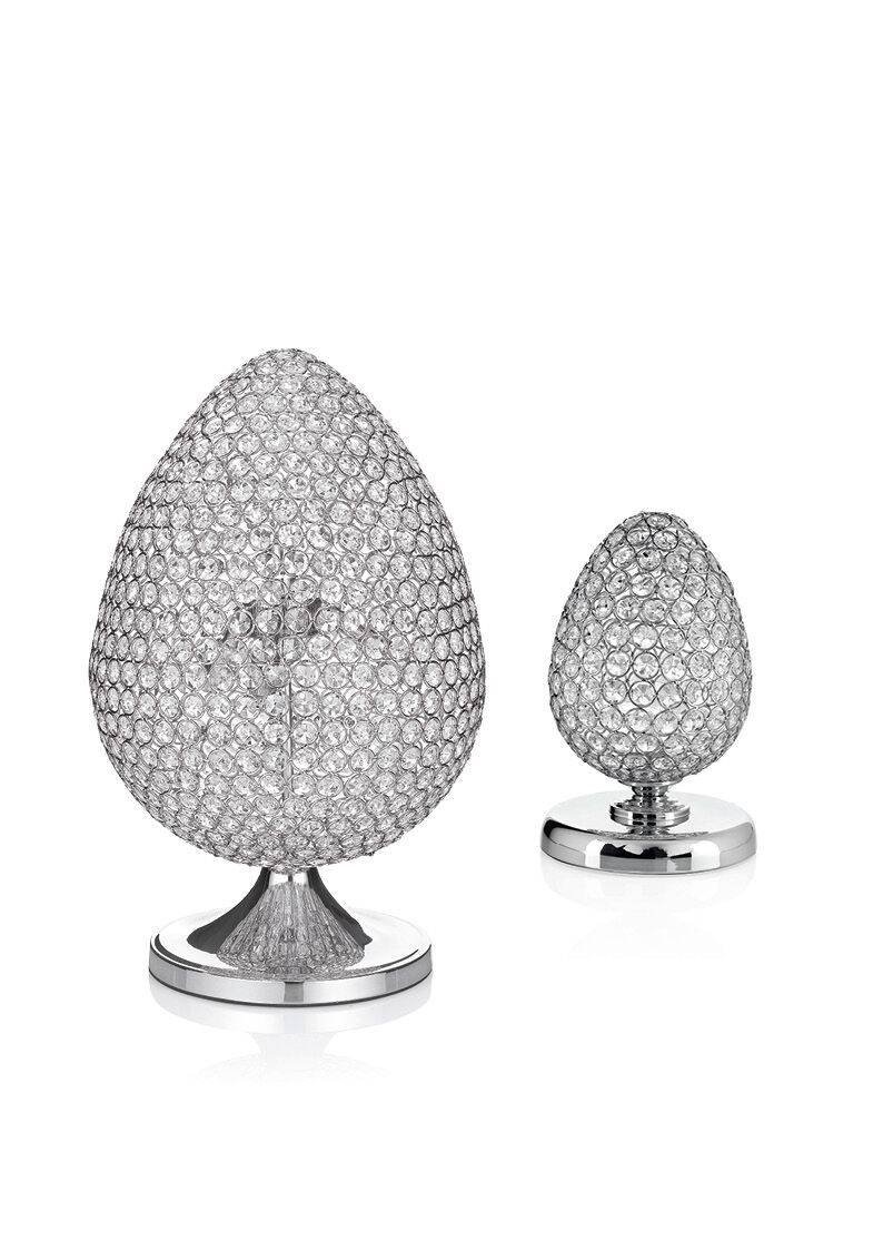 Ottaviani Lampada "l'uovo di diamante" diam.cm30 h.48cm Duty-free