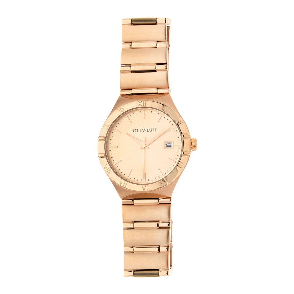 Ottaviani Quarzo classic rose gold con quadrante rosa In Linea