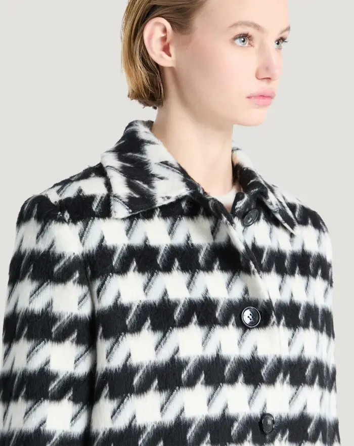 ﻿Pantaloni Torino Cappotto in velour pied-de-poule 2025