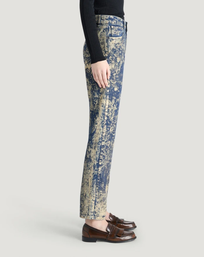 Pantaloni Torino Jeans Alanis in denim di cotone Italia
