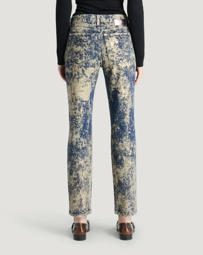 Pantaloni Torino Jeans Alanis in denim di cotone Italia