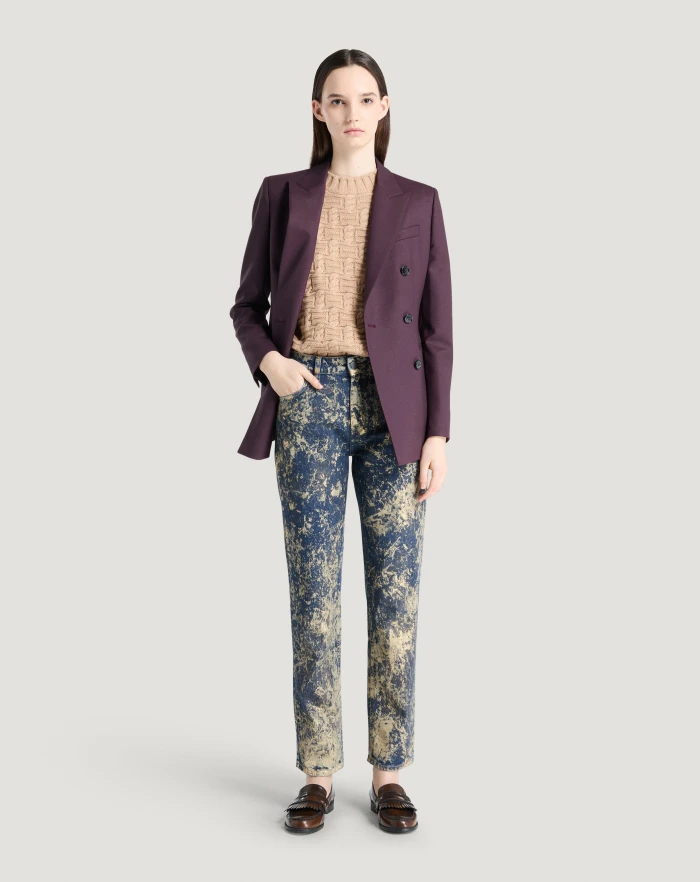 Pantaloni Torino Jeans Alanis in denim di cotone Italia