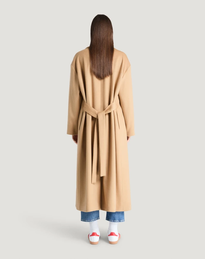 Pantaloni Torino Cappotto in drap di lana e cachemire 2025