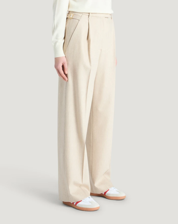 Pantaloni Torino Pantaloni Isabel in flanella Vendita