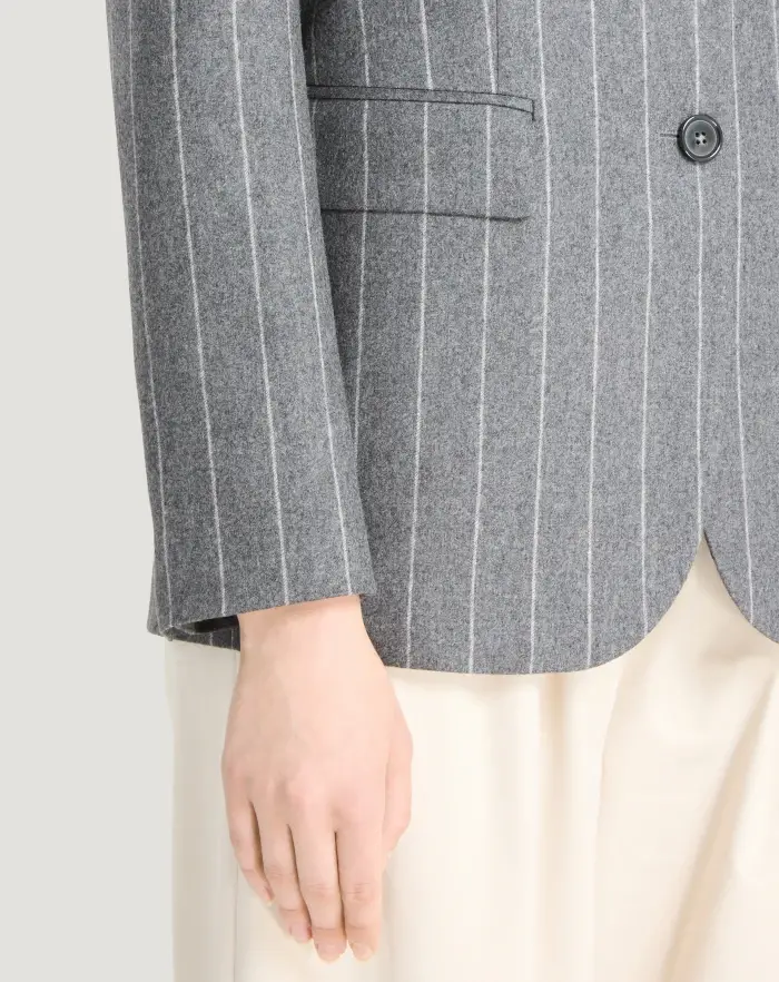 Pantaloni Torino Giacca in flanella a righe Negozi Online