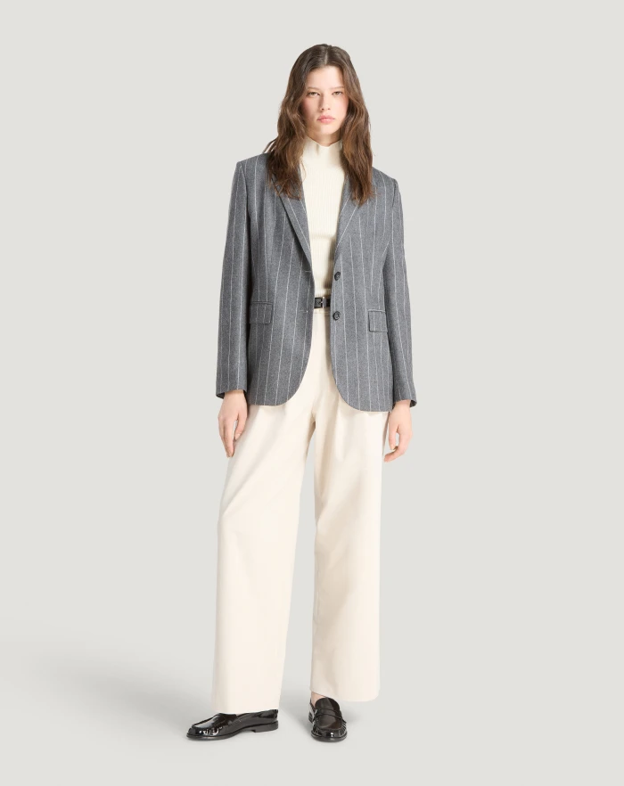 Pantaloni Torino Giacca in flanella a righe Negozi Online