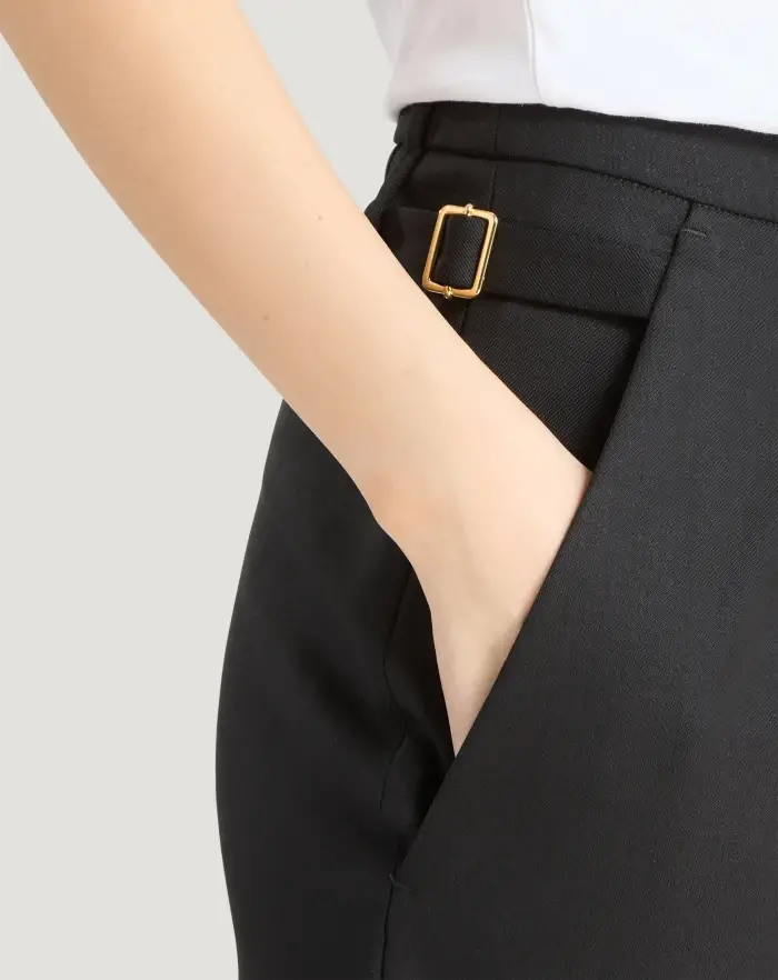 Pantaloni Torino Pantaloni Isabel in lana stretch Consegna Veloce