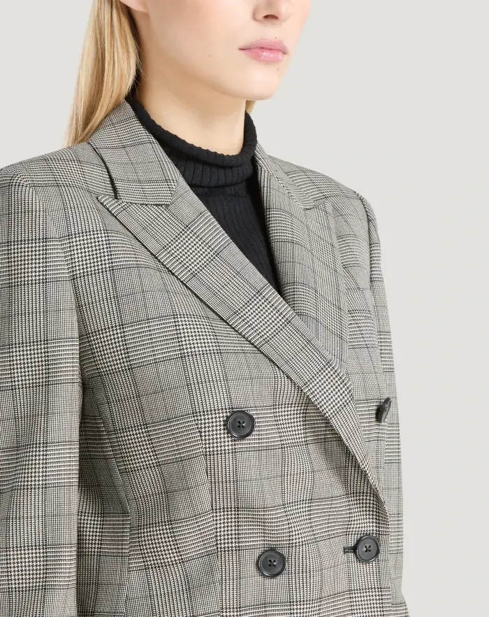 Pantaloni Torino Blazer in lana check Promozione Limitata