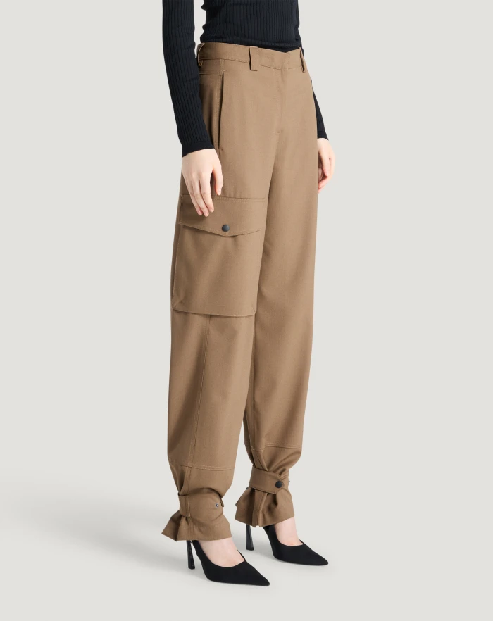 Pantaloni Torino Pantaloni Giselle in tecno lana Novità