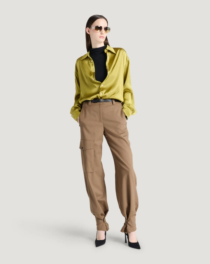 Pantaloni Torino Pantaloni Giselle in tecno lana Novità