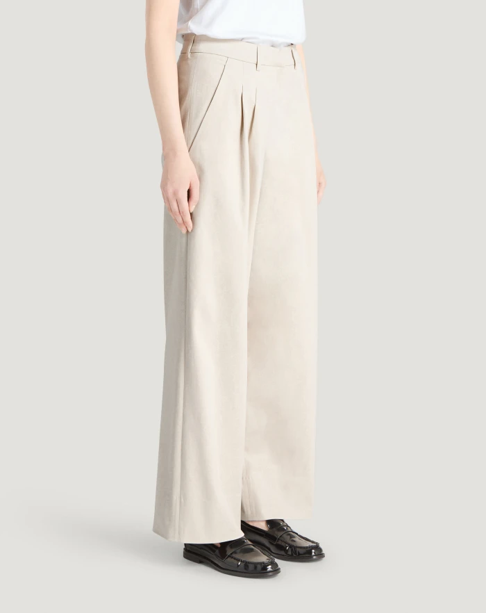 Pantaloni Torino Pantaloni Frankie in twill Sconto