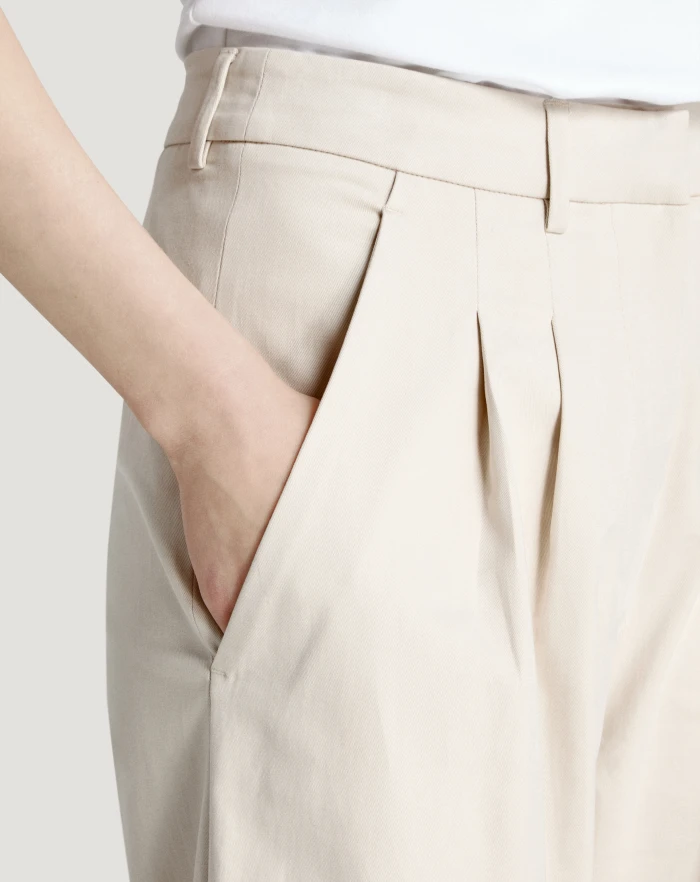 Pantaloni Torino Pantaloni Frankie in twill Sconto