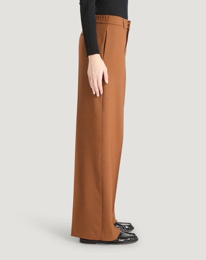 Pantaloni Torino Pantaloni Lorenza in lana stretch Offerta