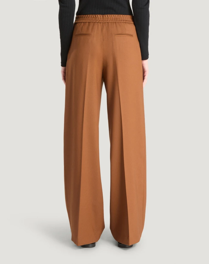 Pantaloni Torino Pantaloni Lorenza in lana stretch Offerta