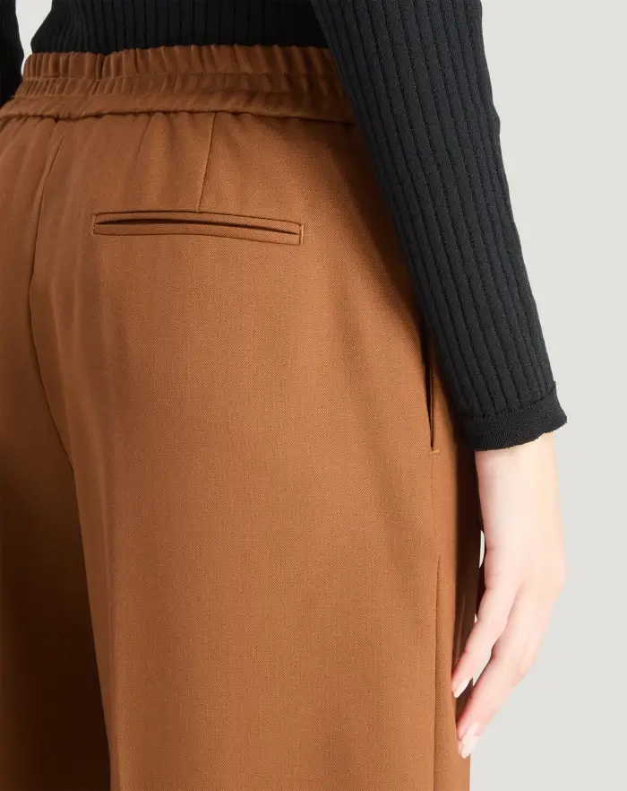 Pantaloni Torino Pantaloni Lorenza in lana stretch Offerta