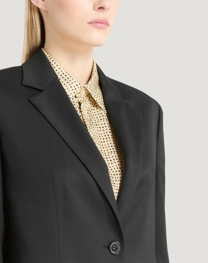 Pantaloni Torino Blazer in twill di lana fluida Economico