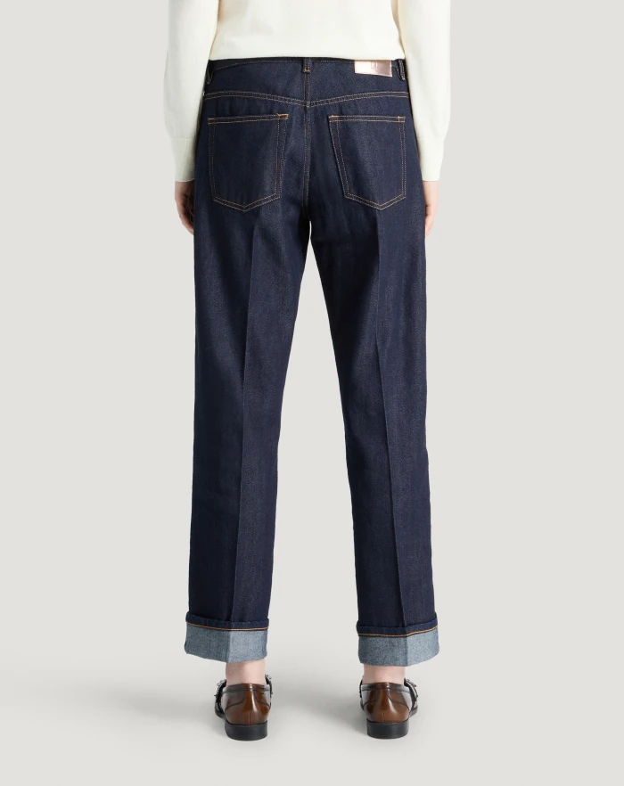 Pantaloni Torino Jeans Tina in denim supersoft Outlet