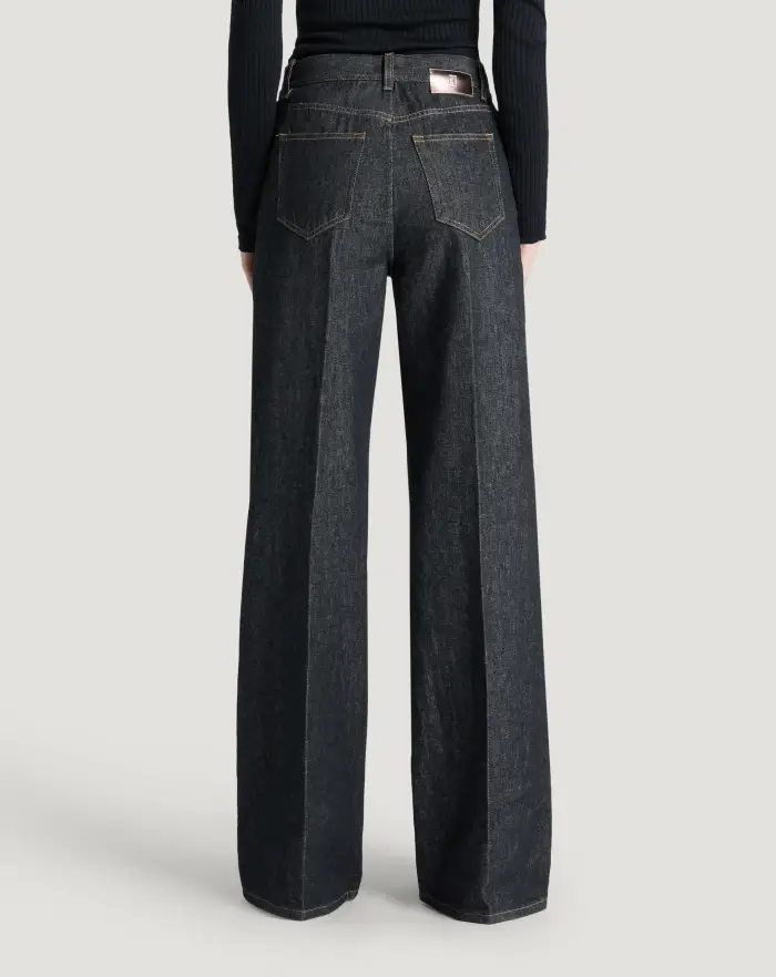 Pantaloni Torino Jeans Cyndi in black denim I Più Venduti