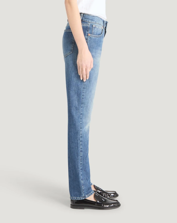 Pantaloni Torino Jeans Alanis in denim di cotone Italia