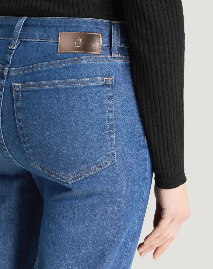 Pantaloni Torino Jeans Alanis in stretch indigo batavia 2025