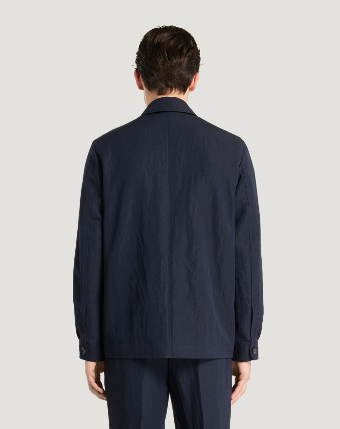 Pantaloni Torino Giacca in flanella crinkle In Linea