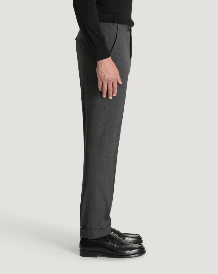 Pantaloni Torino Pantaloni Master in lana batavia Promozione