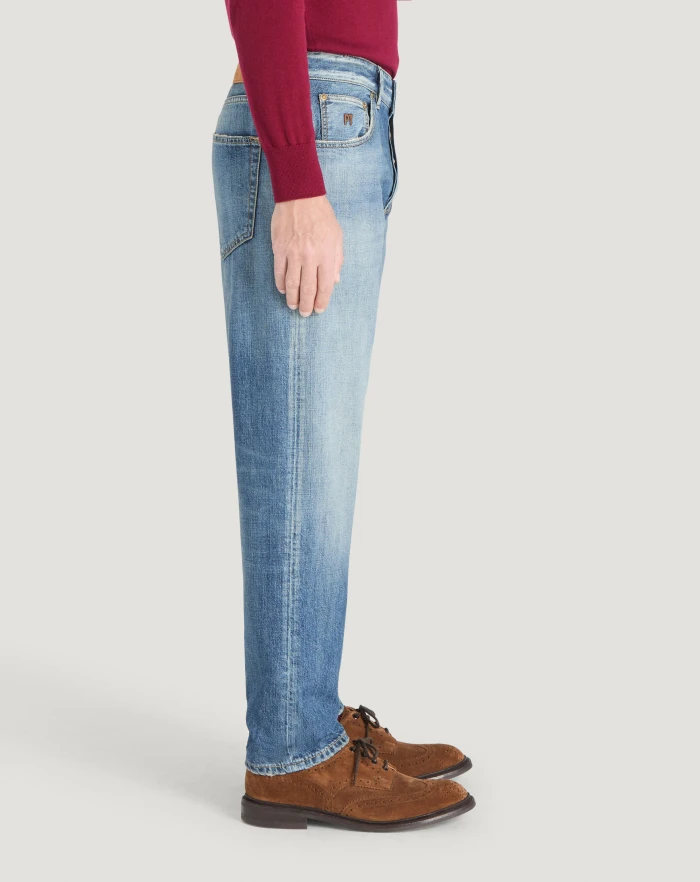 Pantaloni Torino Jeans Reggae in denim di cotone Negozi Online
