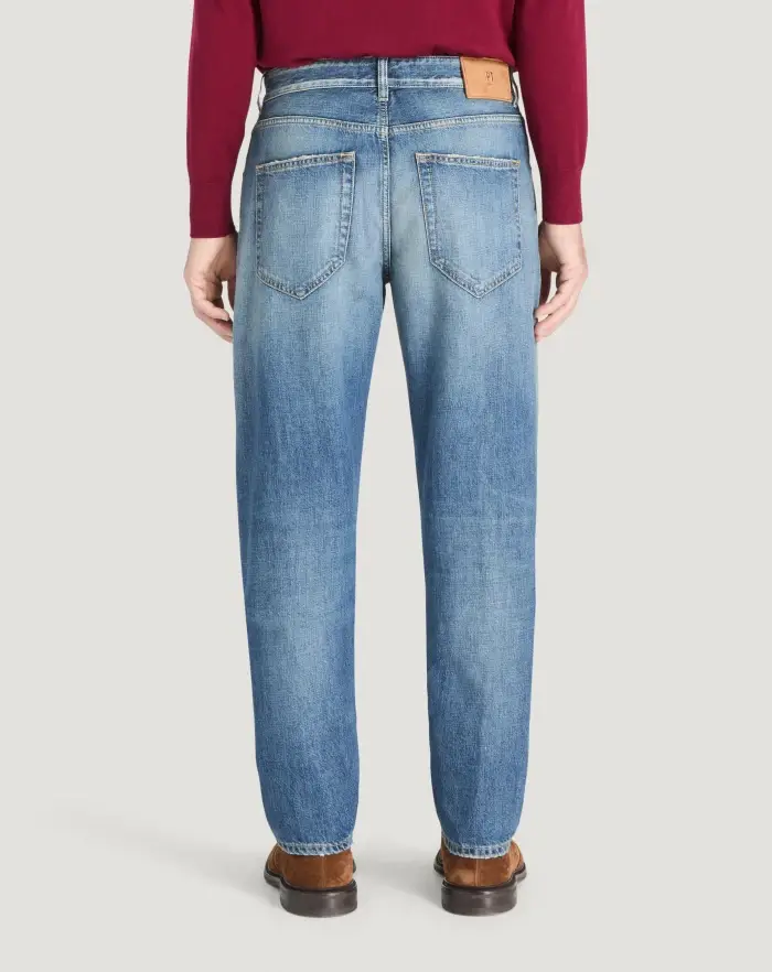 Pantaloni Torino Jeans Reggae in denim di cotone Negozi Online