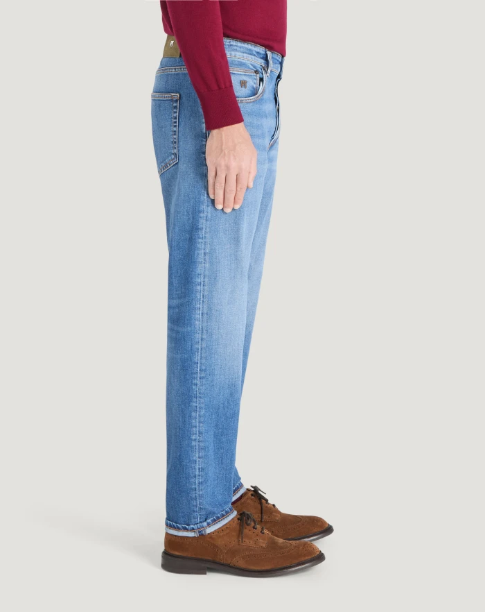 Pantaloni Torino Jeans Reggae in denim stretch superfine Affare Del Giorno