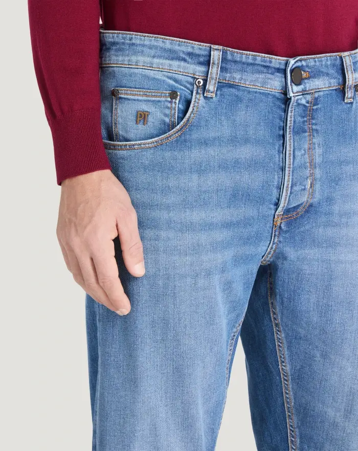 Pantaloni Torino Jeans Reggae in denim stretch superfine Affare Del Giorno